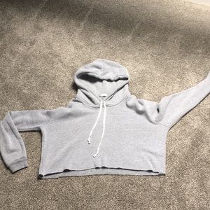 brandy mellvile cropped hoodie